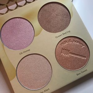 Beauty Bakerie Milk & Honey highlighter palette.